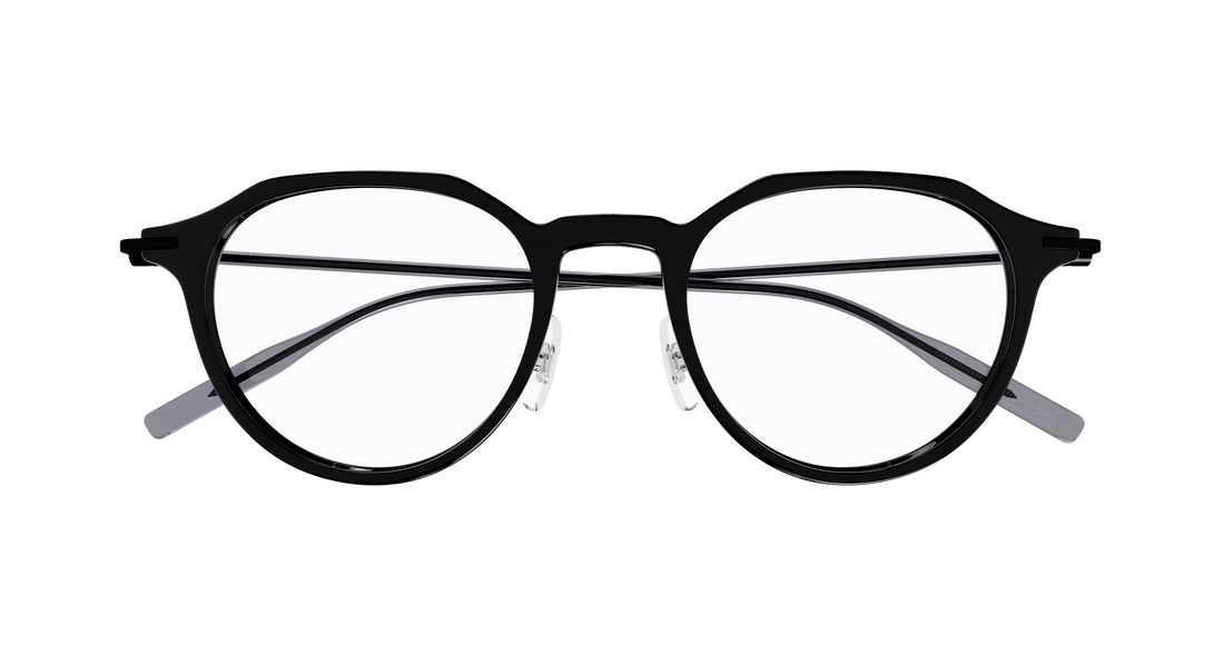 Translation missing: es.seo.product.type.gafas-graduadas montblanc mb0355o 001 negro round/oval/panthos masculino talla 49mm - Translation missing: es.seo.product.alt.imagen-secundaria