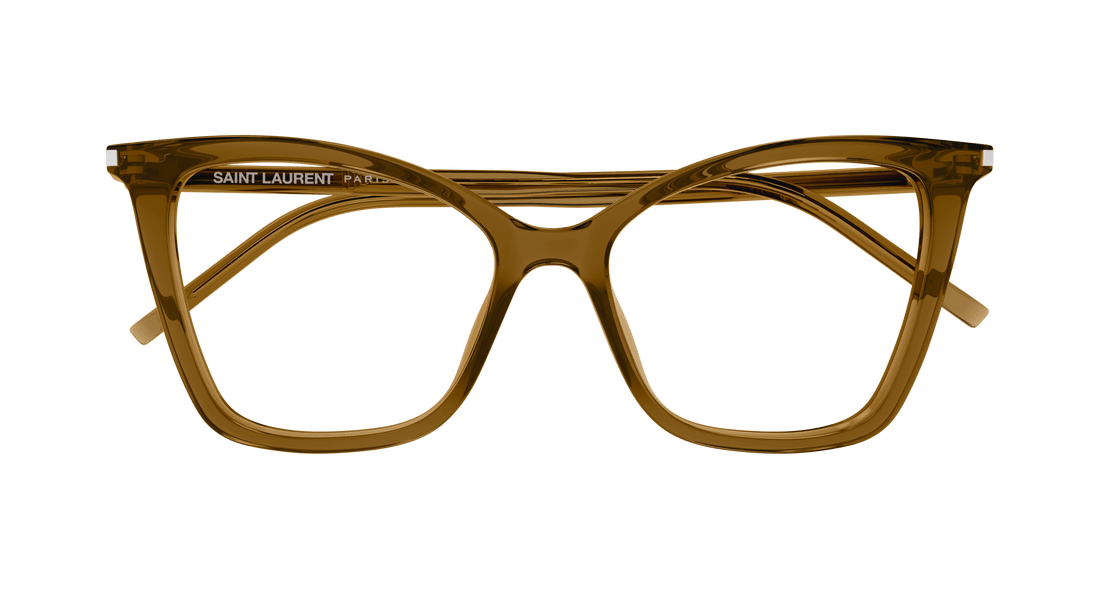 Translation missing: es.seo.product.type.gafas-graduadas saint laurent sl 386 009 marron cat eye femenino talla 53mm - Translation missing: es.seo.product.alt.imagen-secundaria