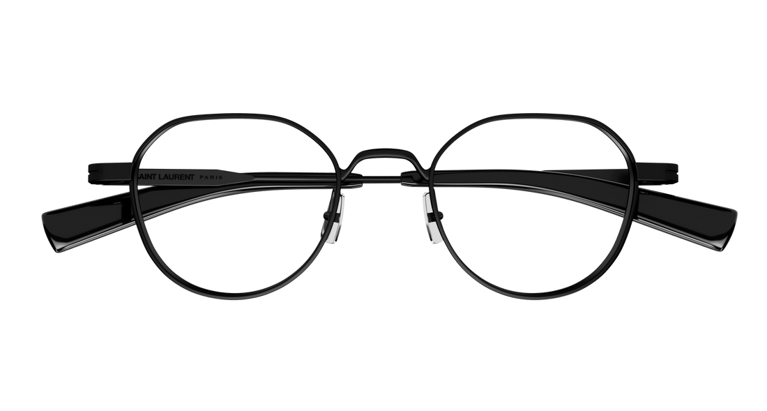 Translation missing: es.seo.product.type.gafas-graduadas saint laurent sl 730 001 negro round/oval/panthos masculino talla 47mm - Translation missing: es.seo.product.alt.imagen-secundaria