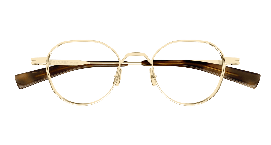 Translation missing: es.seo.product.type.gafas-graduadas saint laurent sl 730 003 dorado round/oval/panthos masculino talla 47mm - Translation missing: es.seo.product.alt.imagen-secundaria