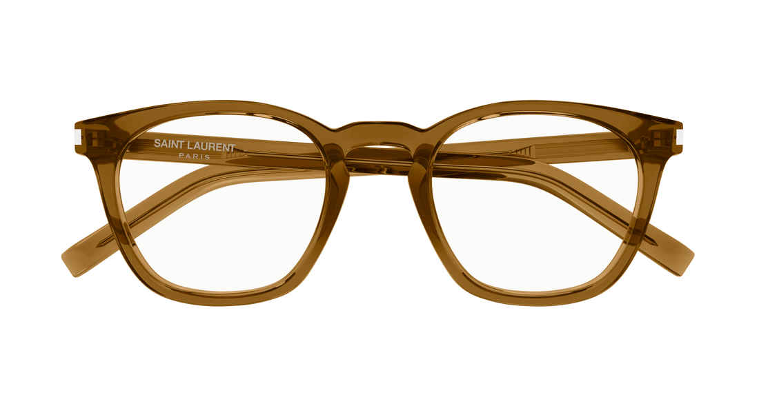 Translation missing: es.seo.product.type.gafas-graduadas saint laurent sl 28 opt 008 marron round/oval/panthos unisex talla 50mm - Translation missing: es.seo.product.alt.imagen-secundaria