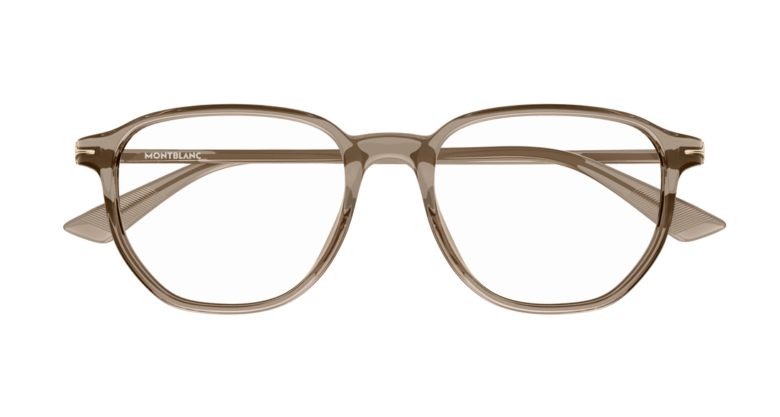 Translation missing: es.seo.product.type.gafas-graduadas montblanc mb0366o 005 marron rectangular / squared masculino talla 51mm - Translation missing: es.seo.product.alt.imagen-secundaria