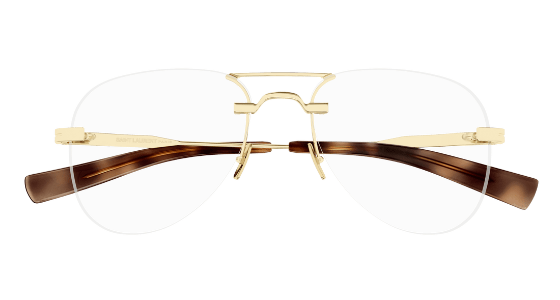 Translation missing: es.seo.product.type.gafas-graduadas saint laurent sl 745 002 dorado pilot/navigator unisex talla 55mm - Translation missing: es.seo.product.alt.imagen-secundaria