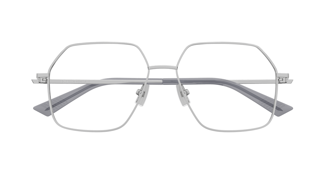 Translation missing: es.seo.product.type.gafas-graduadas bottega veneta bv1332o 005 plateado rectangular / squared femenino talla 55mm - Translation missing: es.seo.product.alt.imagen-secundaria
