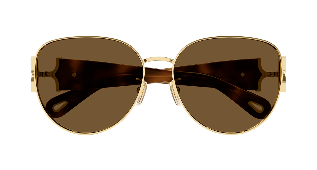 Translation missing: es.seo.product.type.gafas-de-sol chloé ch0261sk 002 dorado round/oval/panthos femenino talla 61mm - Translation missing: es.seo.product.alt.imagen-secundaria