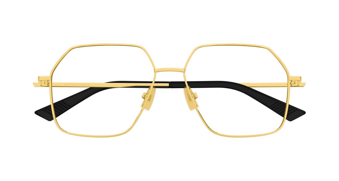Translation missing: es.seo.product.type.gafas-graduadas bottega veneta bv1332o 001 dorado rectangular / squared femenino talla 55mm - Translation missing: es.seo.product.alt.imagen-secundaria