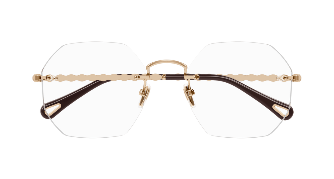 Translation missing: es.seo.product.type.gafas-graduadas chloé ch0270o 002 dorado geometrical/directional femenino talla 54mm - Translation missing: es.seo.product.alt.imagen-secundaria