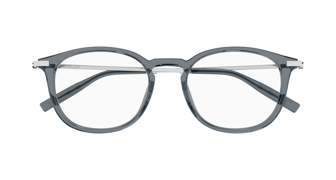 Translation missing: es.seo.product.type.gafas-graduadas montblanc mb0375oa 002 gris round/oval/panthos masculino talla 53mm - Translation missing: es.seo.product.alt.imagen-secundaria