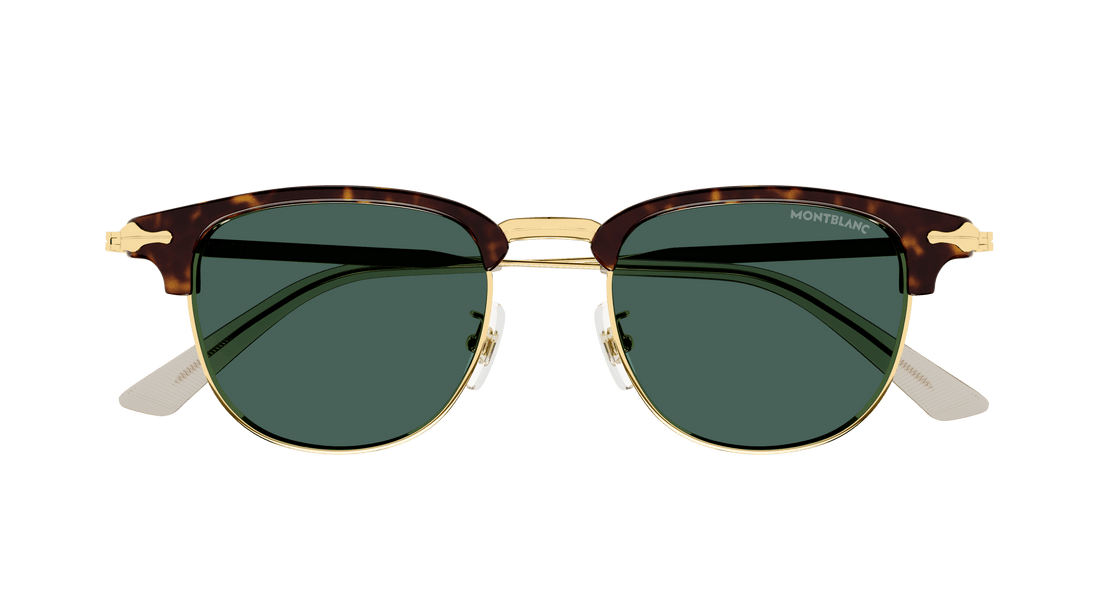 Translation missing: es.seo.product.type.gafas-de-sol montblanc mb0364s 002 havana rectangular / squared masculino talla 49mm - Translation missing: es.seo.product.alt.imagen-secundaria