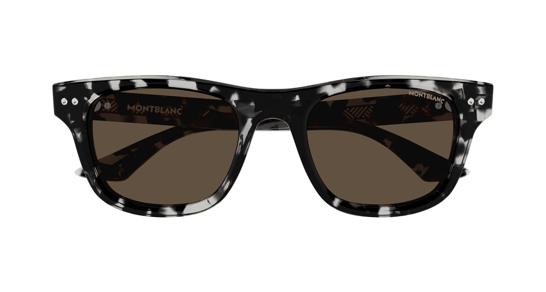 Translation missing: es.seo.product.type.gafas-de-sol montblanc mb0254s 008 negro rectangular / squared masculino talla 53mm - Translation missing: es.seo.product.alt.imagen-secundaria