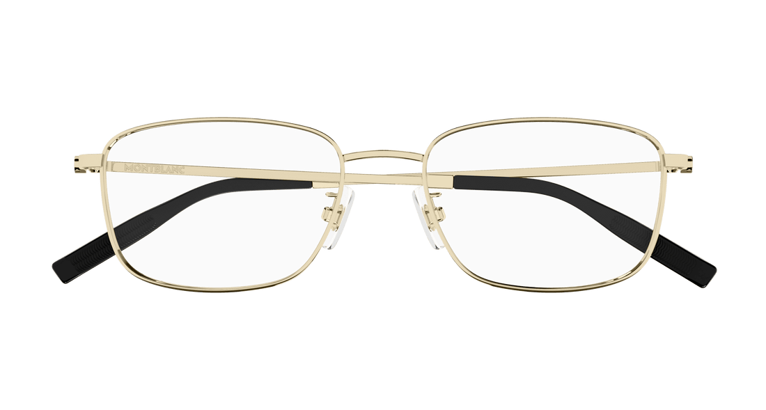 Translation missing: es.seo.product.type.gafas-graduadas montblanc mb0373oa 002 dorado rectangular / squared masculino talla 54mm - Translation missing: es.seo.product.alt.imagen-secundaria
