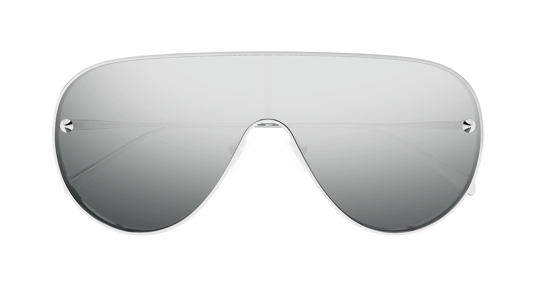 Translation missing: es.seo.product.type.gafas-de-sol alexander mcqueen am0481s 004 plateado pilot/navigator unisex talla 99mm - Translation missing: es.seo.product.alt.imagen-secundaria