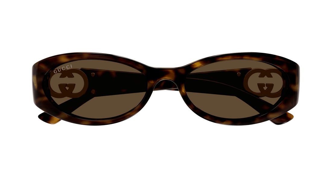 Translation missing: es.seo.product.type.gafas-de-sol gucci gg1660s 002 havana round/oval/panthos femenino talla 54mm - Translation missing: es.seo.product.alt.imagen-secundaria