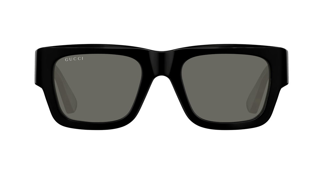 Translation missing: es.seo.product.type.gafas-de-sol gucci gg1668s 001 negro rectangular / squared masculino talla 52mm - Translation missing: es.seo.product.alt.imagen-secundaria