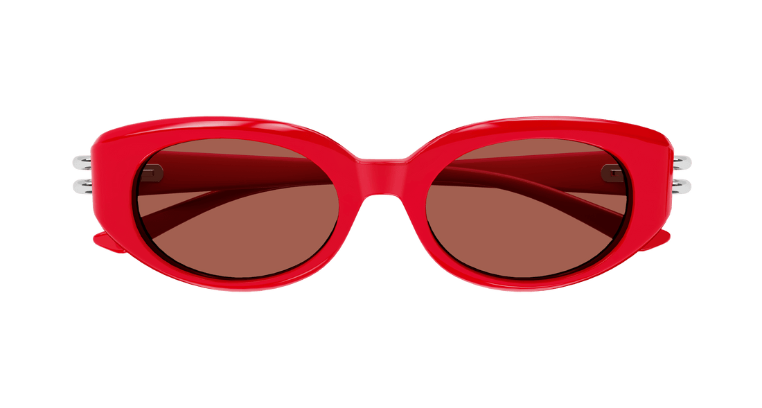Translation missing: es.seo.product.type.gafas-de-sol alexander mcqueen am0469s 003 rojo round/oval/panthos femenino talla 50mm - Translation missing: es.seo.product.alt.imagen-secundaria