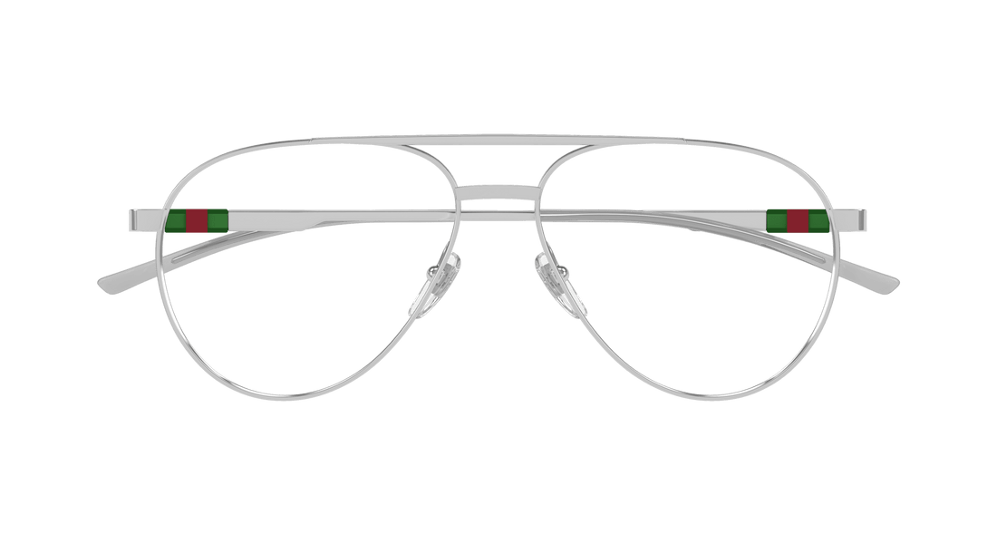 Translation missing: es.seo.product.type.gafas-graduadas gucci gg1679o 001 plateado pilot/navigator masculino talla 56mm - Translation missing: es.seo.product.alt.imagen-secundaria