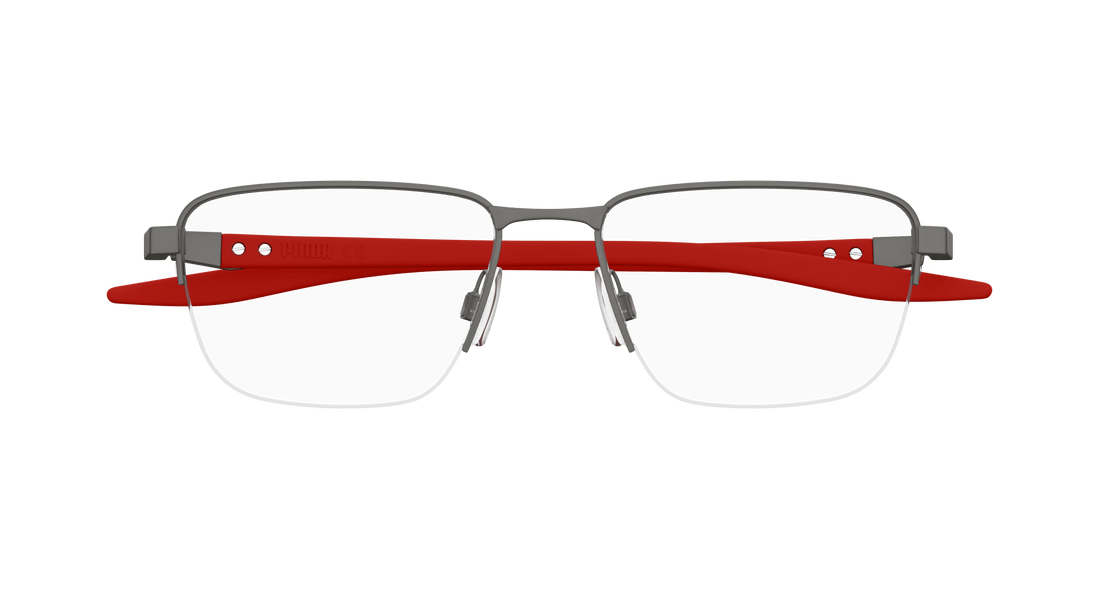 Translation missing: es.seo.product.type.gafas-graduadas puma pu0456o 006 rutenio rectangular / squared masculino talla 57mm - Translation missing: es.seo.product.alt.imagen-secundaria