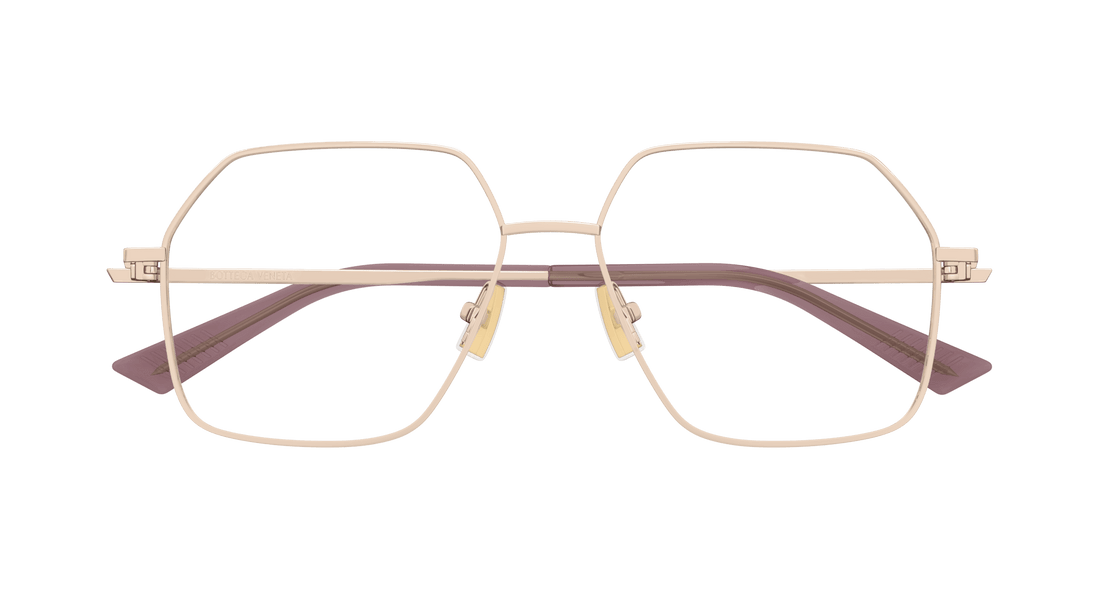 Translation missing: es.seo.product.type.gafas-graduadas bottega veneta bv1332o 004 dorado rectangular / squared femenino talla 55mm - Translation missing: es.seo.product.alt.imagen-secundaria