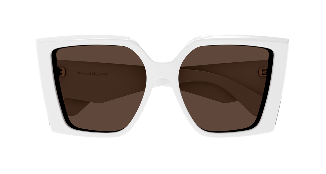 Translation missing: es.seo.product.type.gafas-de-sol alexander mcqueen am0467s 004 blanco rectangular / squared femenino talla 56mm - Translation missing: es.seo.product.alt.imagen-secundaria