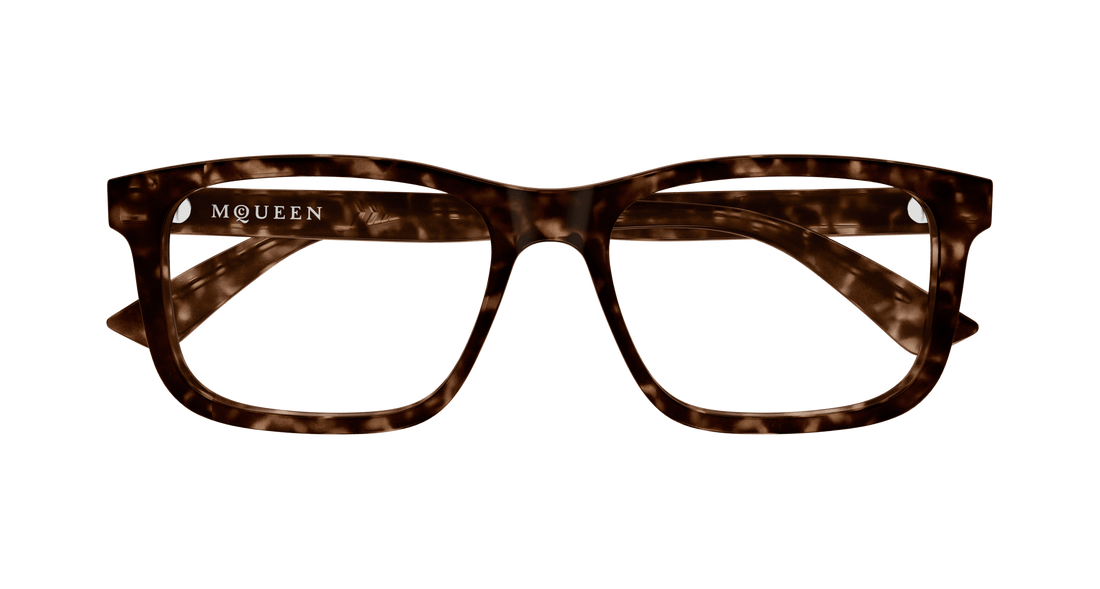Translation missing: es.seo.product.type.gafas-graduadas alexander mcqueen am0486o 002 havana rectangular / squared masculino talla 54mm - Translation missing: es.seo.product.alt.imagen-secundaria