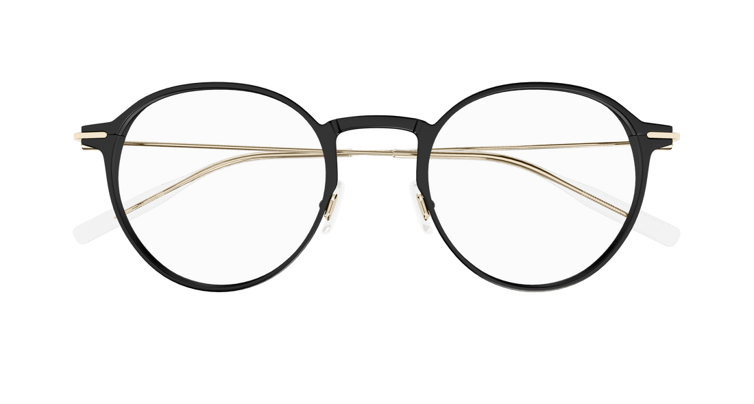 Translation missing: es.seo.product.type.gafas-graduadas montblanc mb0357o 001 negro round/oval/panthos masculino talla 49mm - Translation missing: es.seo.product.alt.imagen-secundaria