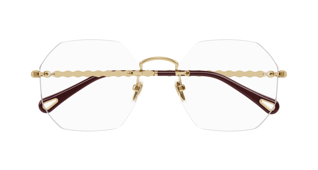 Translation missing: es.seo.product.type.gafas-graduadas chloé ch0270o 001 dorado geometrical/directional femenino talla 54mm - Translation missing: es.seo.product.alt.imagen-secundaria