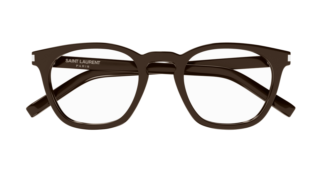 Translation missing: es.seo.product.type.gafas-graduadas saint laurent sl 28 opt 009 marron round/oval/panthos unisex talla 50mm - Translation missing: es.seo.product.alt.imagen-secundaria