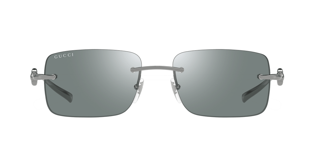Translation missing: es.seo.product.type.gafas-de-sol gucci gg1703s 002 plateado rectangular / squared masculino talla 55mm - Translation missing: es.seo.product.alt.imagen-secundaria