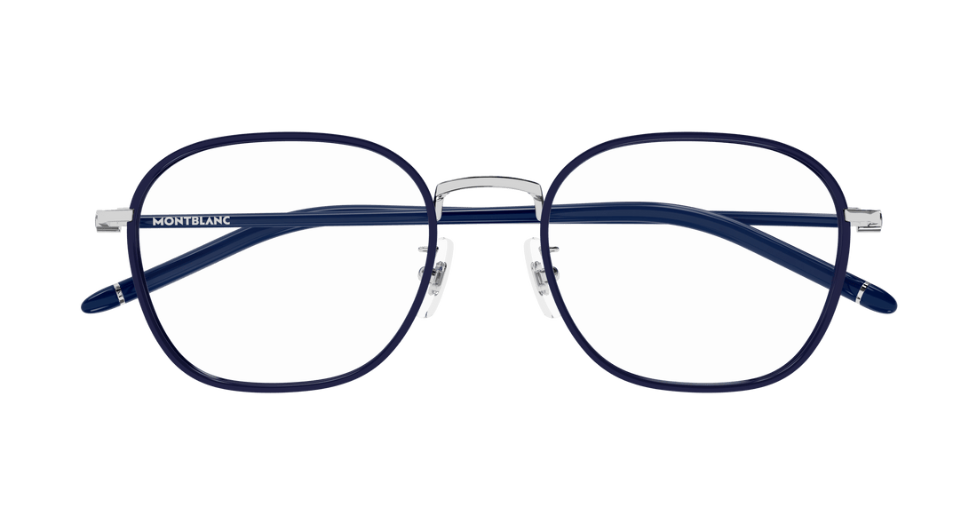 Translation missing: es.seo.product.type.gafas-graduadas montblanc mb0368oa 004 plateado rectangular / squared masculino talla 52mm - Translation missing: es.seo.product.alt.imagen-secundaria