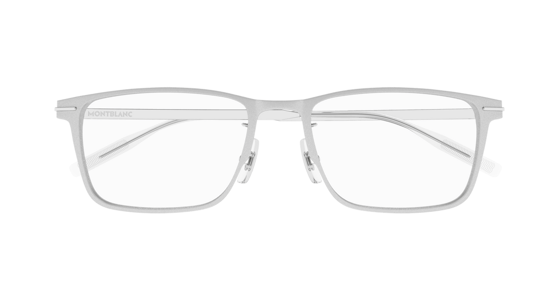 Translation missing: es.seo.product.type.gafas-graduadas montblanc mb0396on 003 plateado square masculino talla 54mm - Translation missing: es.seo.product.alt.imagen-secundaria