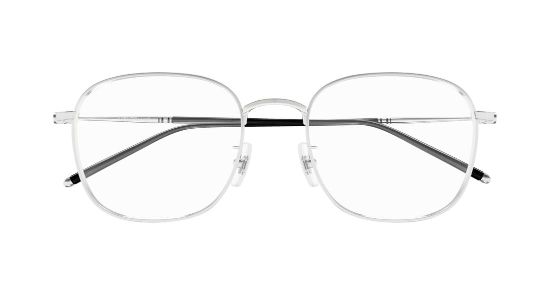 Translation missing: es.seo.product.type.gafas-graduadas montblanc mb0415oa 003 plateado square masculino talla 54mm - Translation missing: es.seo.product.alt.imagen-secundaria