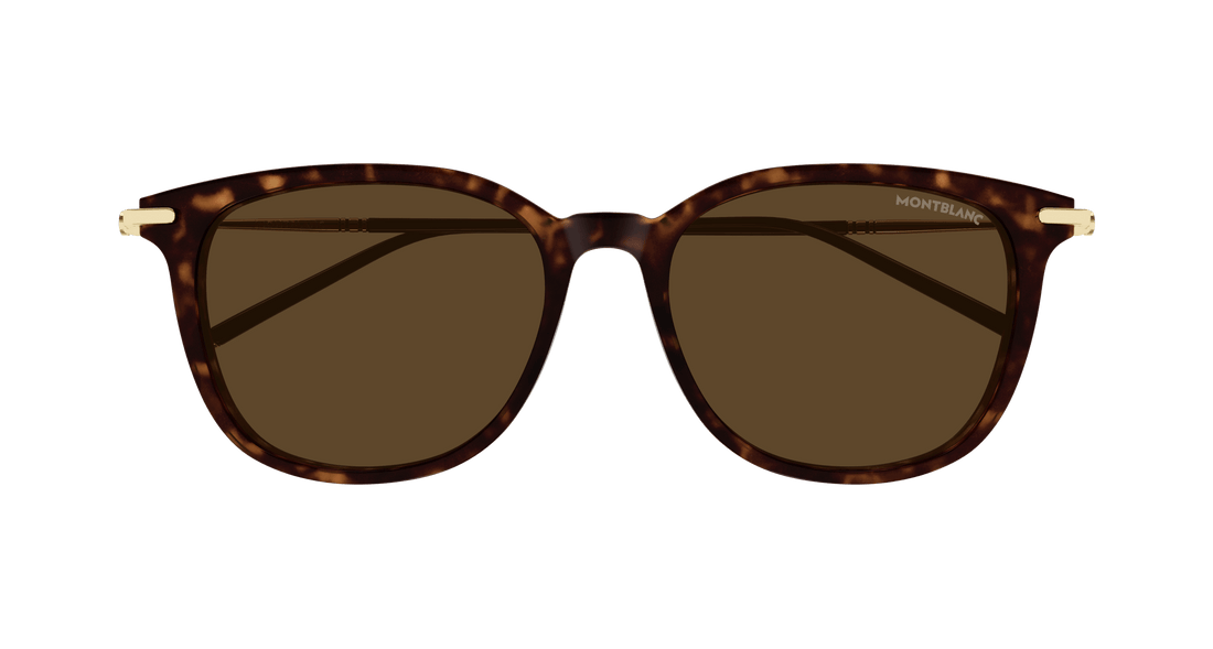 Translation missing: es.seo.product.type.gafas-de-sol montblanc mb0416sa 003 havana square masculino talla 55mm - Translation missing: es.seo.product.alt.imagen-secundaria