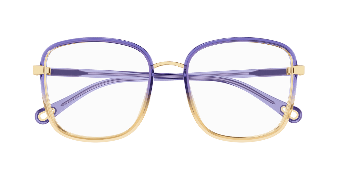 Translation missing: es.seo.product.type.gafas-graduadas chloé ch0034o 019 violeta square femenino talla 53mm - Translation missing: es.seo.product.alt.imagen-secundaria