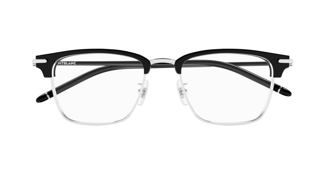 Translation missing: es.seo.product.type.gafas-graduadas montblanc mb0409o 001 plateado square masculino talla 52mm - Translation missing: es.seo.product.alt.imagen-secundaria