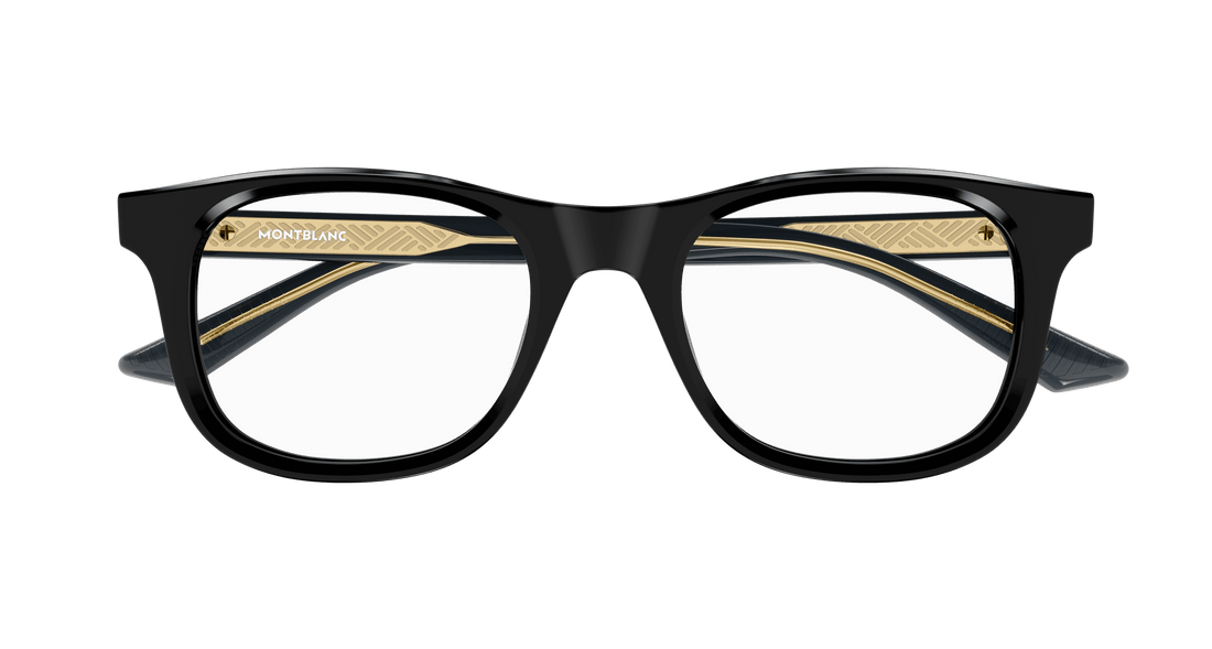 Translation missing: es.seo.product.type.gafas-graduadas montblanc mb0385o 001 negro square masculino talla 52mm - Translation missing: es.seo.product.alt.imagen-secundaria