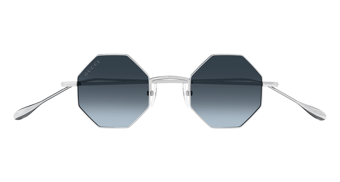 Translation missing: es.seo.product.type.gafas-de-sol gucci gg1814s 003 plateado geometric unisex talla 41mm - Translation missing: es.seo.product.alt.imagen-secundaria