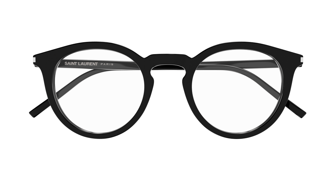 Translation missing: es.seo.product.type.gafas-graduadas saint laurent sl 347/f 001 negro round unisex talla 48mm - Translation missing: es.seo.product.alt.imagen-secundaria