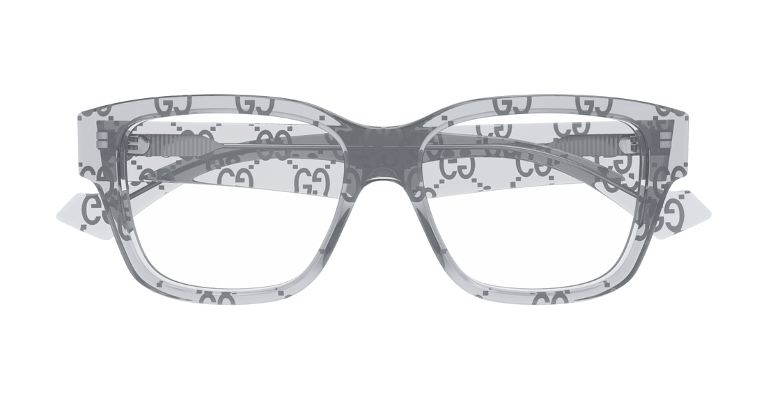 Translation missing: es.seo.product.type.gafas-graduadas gucci gg1428o 011 gris square masculino talla 55mm - Translation missing: es.seo.product.alt.imagen-secundaria