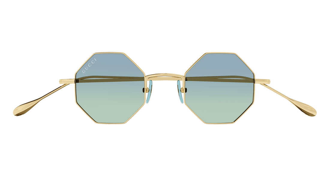 Translation missing: es.seo.product.type.gafas-de-sol gucci gg1814s 004 dorado geometric unisex talla 41mm - Translation missing: es.seo.product.alt.imagen-secundaria
