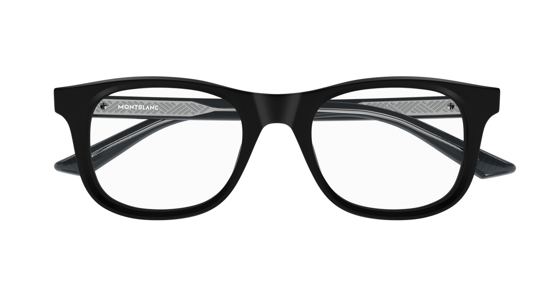Translation missing: es.seo.product.type.gafas-graduadas montblanc mb0385o 008 negro square masculino talla 54mm - Translation missing: es.seo.product.alt.imagen-secundaria