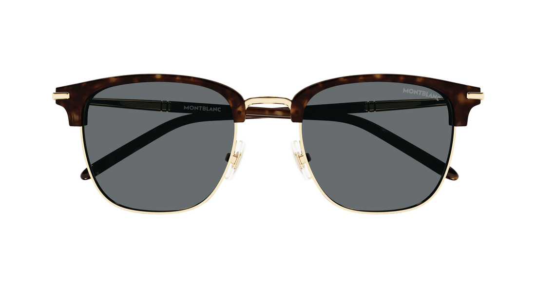 Translation missing: es.seo.product.type.gafas-de-sol montblanc mb0242s 009 havana square masculino talla 55mm - Translation missing: es.seo.product.alt.imagen-secundaria