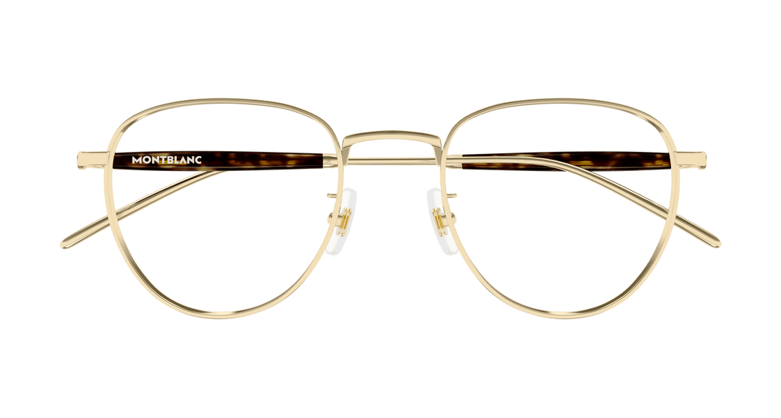 Translation missing: es.seo.product.type.gafas-graduadas montblanc mb0410o 002 dorado butterfly masculino talla 50mm - Translation missing: es.seo.product.alt.imagen-secundaria