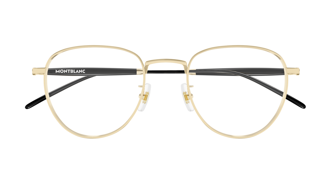 Translation missing: es.seo.product.type.gafas-graduadas montblanc mb0410o 001 dorado butterfly masculino talla 50mm - Translation missing: es.seo.product.alt.imagen-secundaria