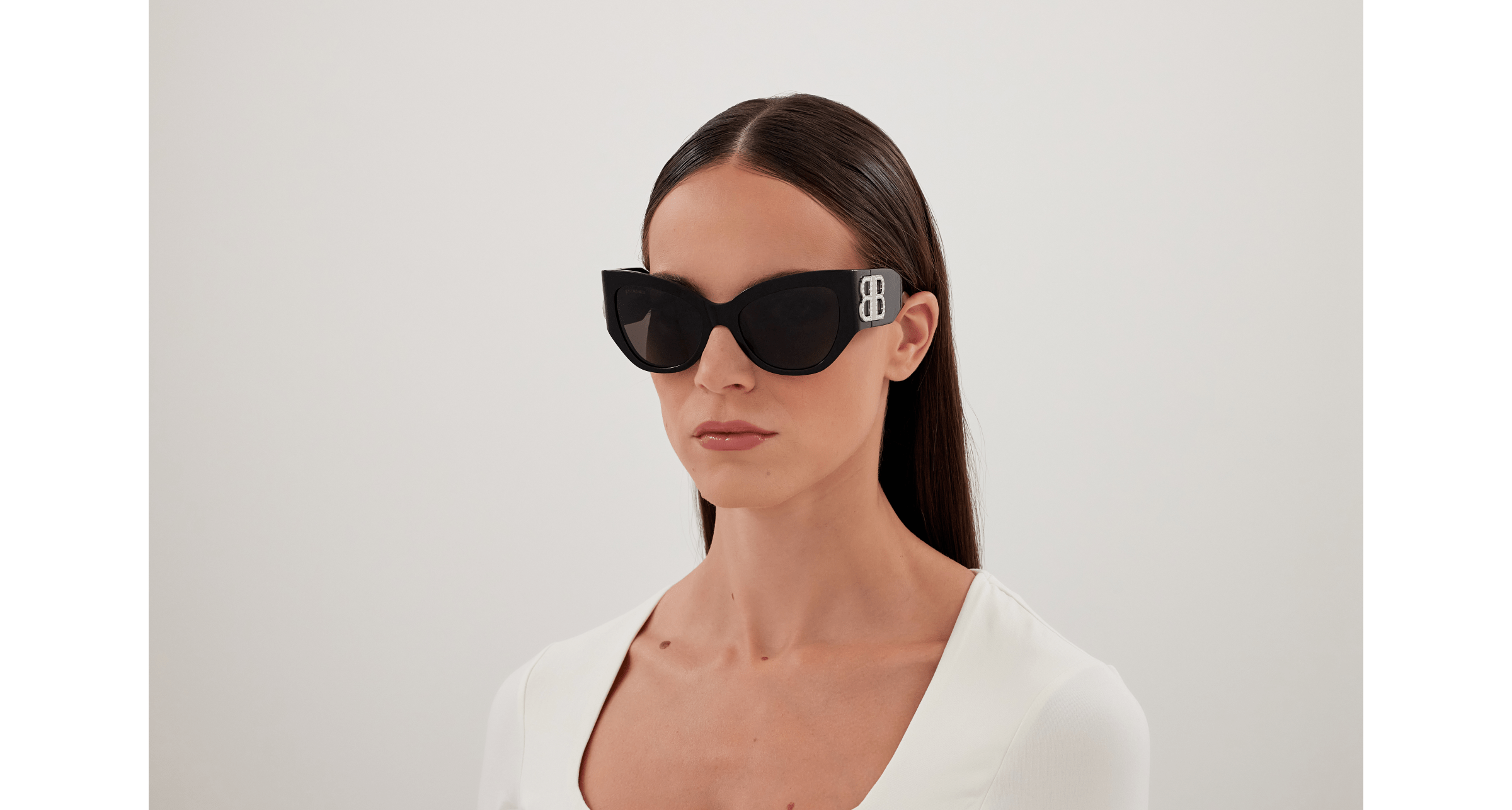 BALENCIAGA BB0322S 007 55