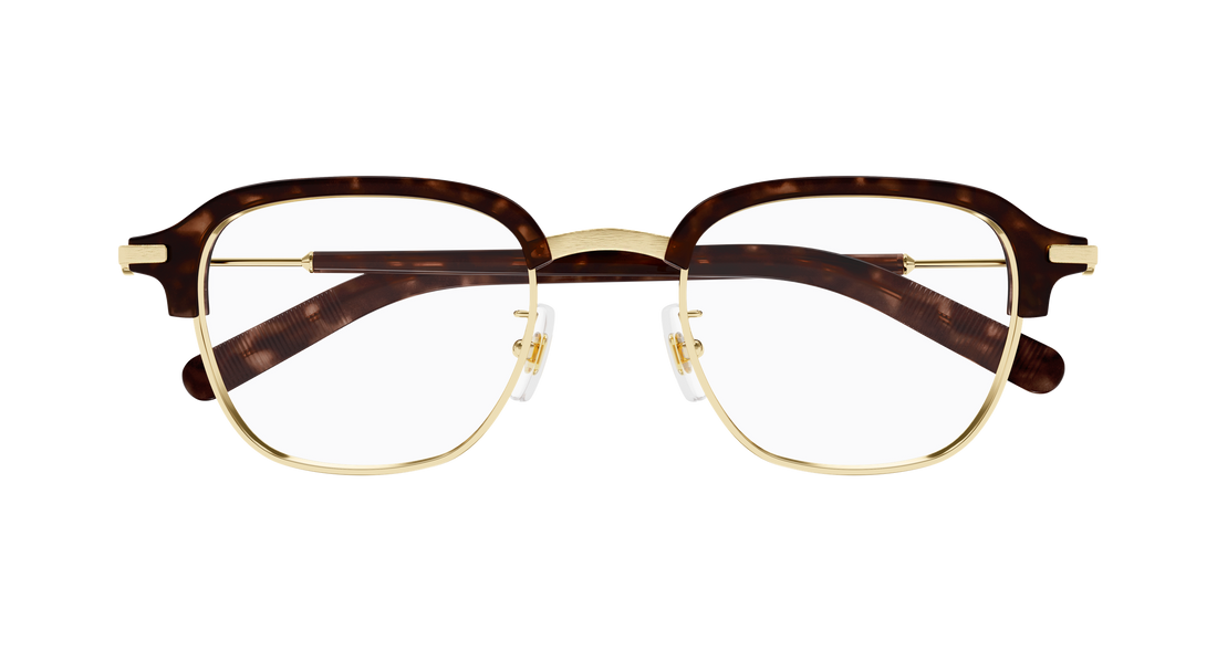 Translation missing: es.seo.product.type.gafas-graduadas montblanc mb0390o 003 dorado square masculino talla 50mm - Translation missing: es.seo.product.alt.imagen-secundaria