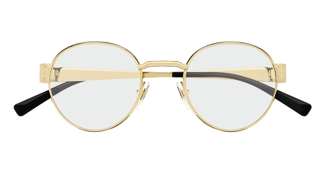 Translation missing: es.seo.product.type.gafas-graduadas gucci gg1855o 001 dorado round masculino talla 48mm - Translation missing: es.seo.product.alt.imagen-secundaria