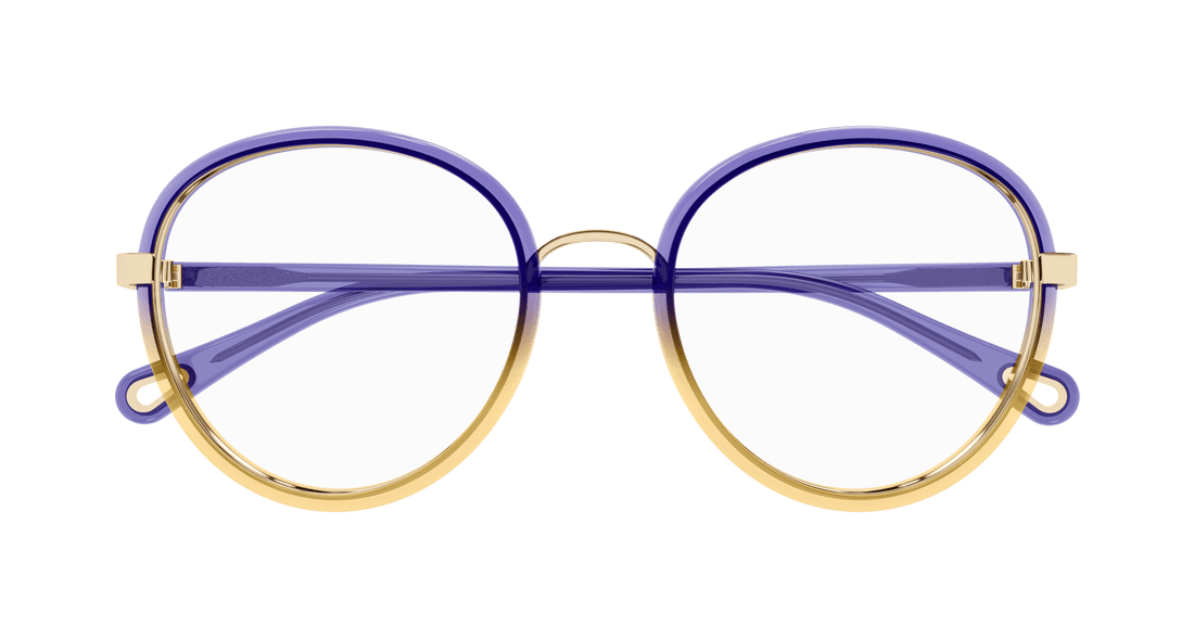 Translation missing: es.seo.product.type.gafas-graduadas chloé ch0308o 004 violeta round femenino talla 53mm - Translation missing: es.seo.product.alt.imagen-secundaria
