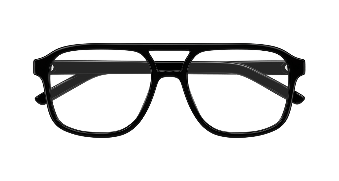 Translation missing: es.seo.product.type.gafas-graduadas puma pu0495o 001 negro pilot masculino talla 56mm - Translation missing: es.seo.product.alt.imagen-secundaria