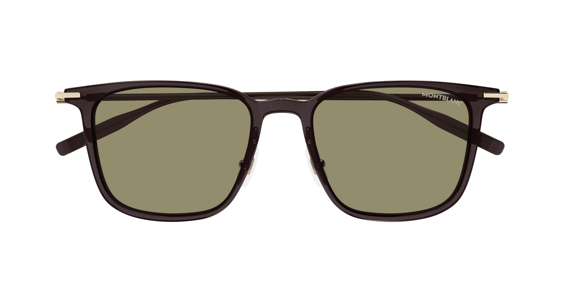 Translation missing: es.seo.product.type.gafas-de-sol montblanc mb0354s 006 marron square masculino talla 52mm - Translation missing: es.seo.product.alt.imagen-secundaria