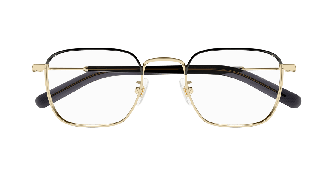 Translation missing: es.seo.product.type.gafas-graduadas montblanc mb0389o 008 dorado square masculino talla 52mm - Translation missing: es.seo.product.alt.imagen-secundaria